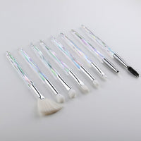 Eye Brush Diamond Makeup Brushes Set Eye Shadow Lip Eyebrow Brushes High Quality Professional Lip Eyeliner Tools