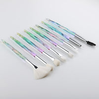 Eye Brush Diamond Makeup Brushes Set Eye Shadow Lip Eyebrow Brushes High Quality Professional Lip Eyeliner Tools