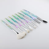 Eye Brush Diamond Makeup Brushes Set Eye Shadow Lip Eyebrow Brushes High Quality Professional Lip Eyeliner Tools