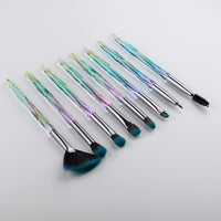 Eye Brush Diamond Makeup Brushes Set Eye Shadow Lip Eyebrow Brushes High Quality Professional Lip Eyeliner Tools