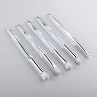 Eye Brush Diamond Makeup Brushes Set Eye Shadow Lip Eyebrow Brushes High Quality Professional Lip Eyeliner Tools