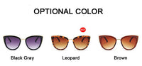 Black Cat Eye Sunglasses Women Female Sun Glasses Female UV400