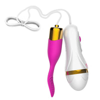 12 Speeds G Spot Massager for Women Tongue Licking Vibrator Clitoris Stimulator Powerful Vibrating Egg