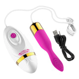 12 Speeds G Spot Massager for Women Tongue Licking Vibrator Clitoris Stimulator Powerful Vibrating Egg