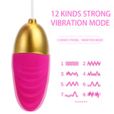 Vagin Massage 12 Speed Bullet Vibrator Vibrating Egg for Women Masturbation Clitoris Stimulate