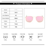 Sunglasses Women Small Frame Polygon Clear Lens Sunglasse Eyewear Gafas Oculos De Sol UV400