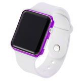 Sport Casual Watches Men Women Led Silicone Watch Pink Digital Children Sports Wristwatch Clock