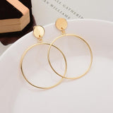 Statement Earrings Big Geometric Earrings for Women Hanging Dangle Earrings Drop Earring