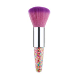 1pc Professional Chubby Diamond Foundation Brush 6Color Makeup Brush Flat Cream Makeup Brushes Professional Cosmetic Make-up