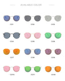 Classic Round Sunglasses Women Men Small Sun Glasses Female Ladies Driving Metal Eyewear