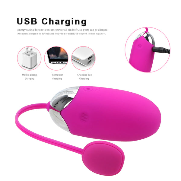 Multispeed Vibrator APP Bluetooth USB Rechargeable Silicone Wireless Remote control for women