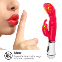 Rabbit Vibrator for Women G-spot Massager Clitoris Stimulator Masturbator 12 Vibration Mode