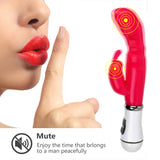 Rabbit Vibrator for Women G-spot Massager Clitoris Stimulator Masturbator 12 Vibration Mode