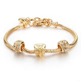 Owl Charm Bracelets for Women Gold Chain Bracelets Bangles Jewelry personalized Bracelet