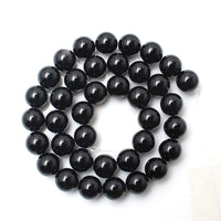 Natural Stone White Black Dull Polish Matte Onyx Agates Smooth Round Beads for Jewelry Making DIY Bracelet 15" Strand 4-12mm