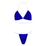 Women Bikini Lingerie Set Sexy Underwear Bra G-String Transparent Strap Set Beach Wear Bathing Suit Swimwear