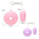 Bullet Vibrator Vibrating Egg Clitoris Vagina Stimulate G spot Massage Remote Control 7 Speed Shell Shape for Women