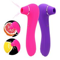 for Women Nipple Sucking Oral Licking 10 Speeds Clitoral Stimulator Tongue Vibrating Clit Sucker Vibrator