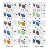 Pilot Sunglasses Women Shades Classic Black sun Glasses Female