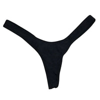 Sexy Women Sexy Bikini Bottom Swimwear Beach Bathing T-Back Thong G-string Black Bathing Swimming Beach Swimwear Trunks