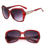 Big Frame Sunglasses Women Gradient Lens Driving Sun glasses UV400