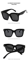 Big Box Cat Eyes Ladies Sunglasses Polarized Female Sunglasses Retro Big Cat Eye Glasses Feminino Oculos