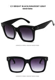 Big Box Cat Eyes Ladies Sunglasses Polarized Female Sunglasses Retro Big Cat Eye Glasses Feminino Oculos