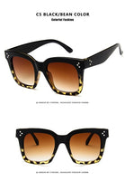 Big Box Cat Eyes Ladies Sunglasses Polarized Female Sunglasses Retro Big Cat Eye Glasses Feminino Oculos