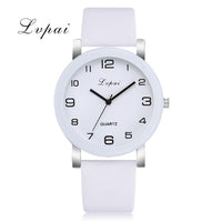 Quartz Watches for Women White Watches Ladies Dress Creative Clock Watches