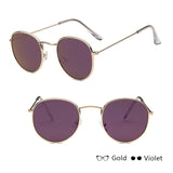 Mirror Sunglasses Women Men Glasses Lady Round Sun Glasses Street Beat