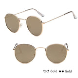 Mirror Sunglasses Women Men Glasses Lady Round Sun Glasses Street Beat