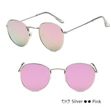 Mirror Sunglasses Women Men Glasses Lady Round Sun Glasses Street Beat