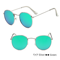 Mirror Sunglasses Women Men Glasses Lady Round Sun Glasses Street Beat