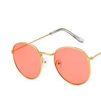 Mirror Sunglasses Women Men Glasses Lady Round Sun Glasses Street Beat