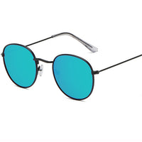 Mirror Sunglasses Women Men Glasses Lady Round Sun Glasses Street Beat