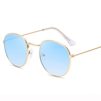 Mirror Sunglasses Women Men Glasses Lady Round Sun Glasses Street Beat