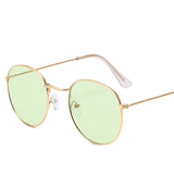 Mirror Sunglasses Women Men Glasses Lady Round Sun Glasses Street Beat