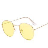 Mirror Sunglasses Women Men Glasses Lady Round Sun Glasses Street Beat