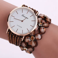 Flowers Watches Women Dress Elegant Quartz Ladies Watch Crystal Wrist Watch Gift