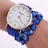 Flowers Watches Women Dress Elegant Quartz Ladies Watch Crystal Wrist Watch Gift