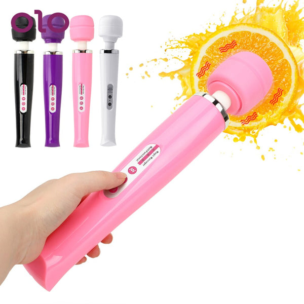 Magic Wand AV Stick for Women Clit Stimulator Breast Massager Big Size Vibrator Dildo 12 Speed