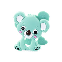 Silicone Teether Koala Cartoon Animal BPA Free Rodents Teething Necklace Food Grade Infant Chewable Toys Baby Teether