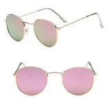 Round Sunglasses Women Glasses for Women Small Sunglasses Mirror UV400