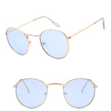 Round Sunglasses Women Glasses for Women Small Sunglasses Mirror UV400