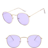 Round Sunglasses Women Glasses for Women Small Sunglasses Mirror UV400