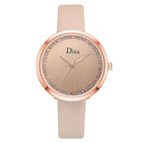 Leather Watches Leather Minimalist Wrist Watch Women Watches