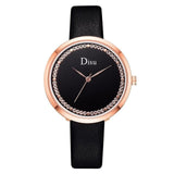 Leather Watches Leather Minimalist Wrist Watch Women Watches