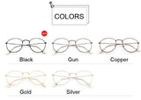 Women Glasses Frame Eyeglasses Frame Round Clear Lens Transparent Sun Glasses Frame