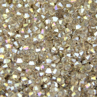 3mm 200pcs AAA Bicone Upscale Austrian crystals beads AB color plating Loose bead bracelet Jewelry Making Accessories DIY