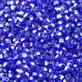 3mm 200pcs AAA Bicone Upscale Austrian crystals beads AB color plating Loose bead bracelet Jewelry Making Accessories DIY